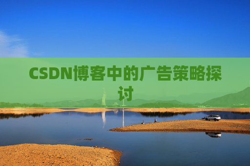 CSDN博客中的广告策略探讨